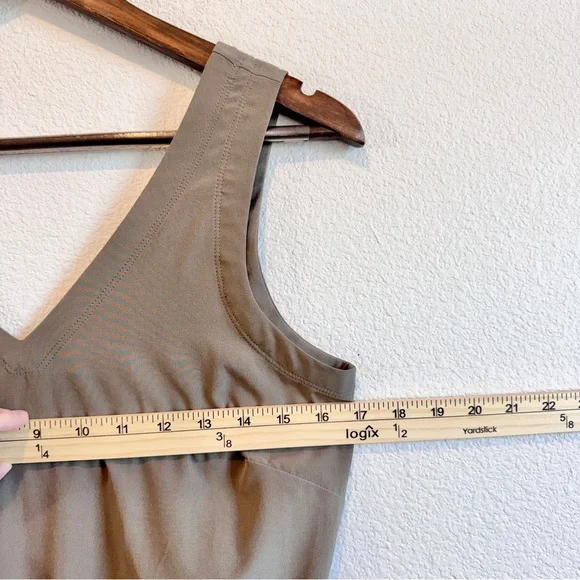 Athleisure Minimalist Utility Romper Toad&Co Eco Travel Pocket Dress Small A52 - Picture 6 of 9